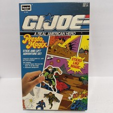 Vintage GI Joe Presto Magix Stick Lift Adventure Set Rose Art Real American Hero