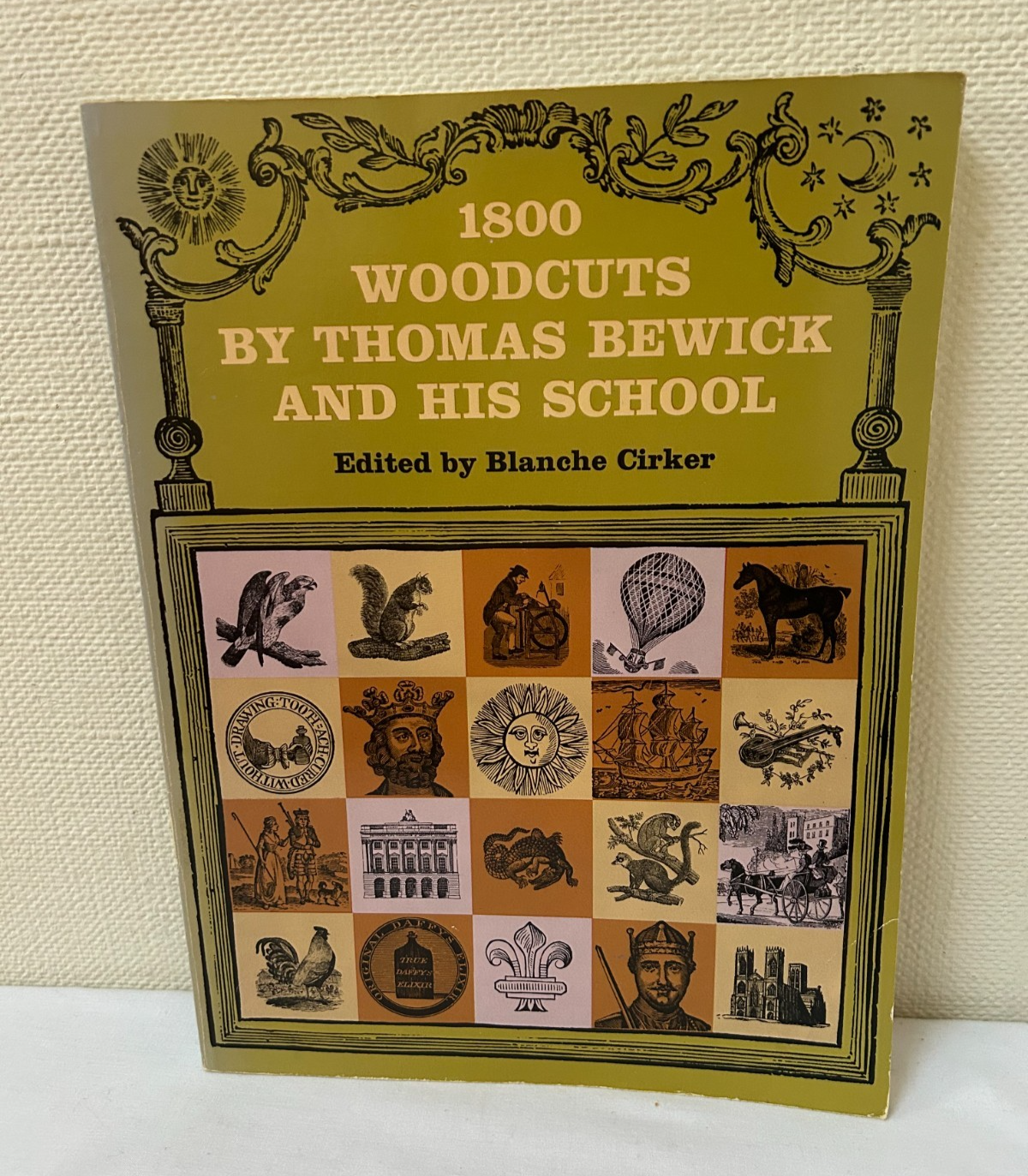 1800 Woodcuts by Thomas Bewick and His School, Paperback 1990 [HM]