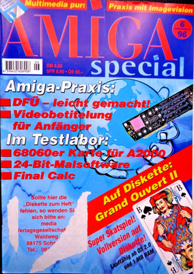 AMIGA SPECIAL 6/96  (MEDIA - MAGAZIN) #3DE