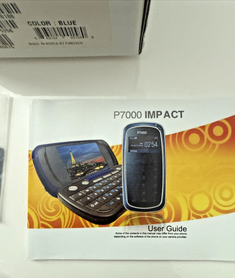 Pantech Impact P7000 - Blue (AT&T)  NEW
