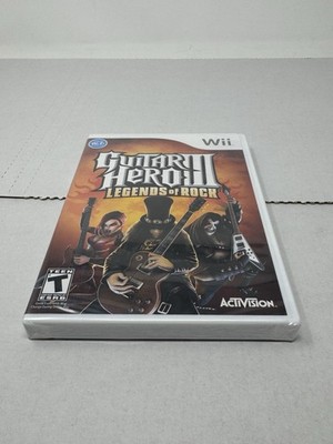 Guitar Hero III: Legends of Rock(Nintendo Wii)– BRAND NEW SEALED