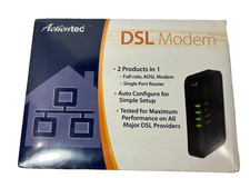 Módem DSL Ethernet Actiontec GT701D con capacidades de enrutamiento módem ADSL 2+ NUEVO