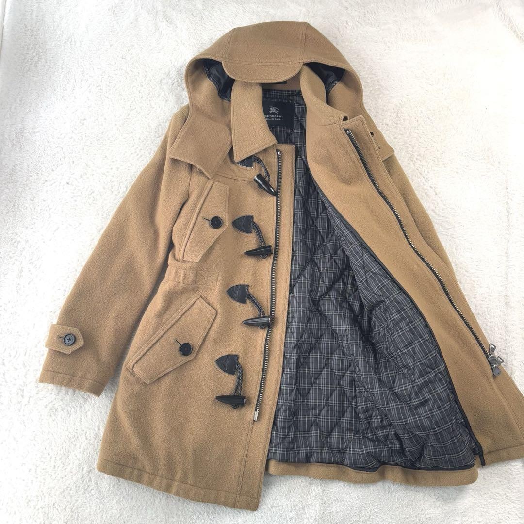ジャケット・アウター Burberrys SPECIALITY DUFFLE COATING COAT Burberrys Specialty Duffle Coating Wool Hooded Toggle
