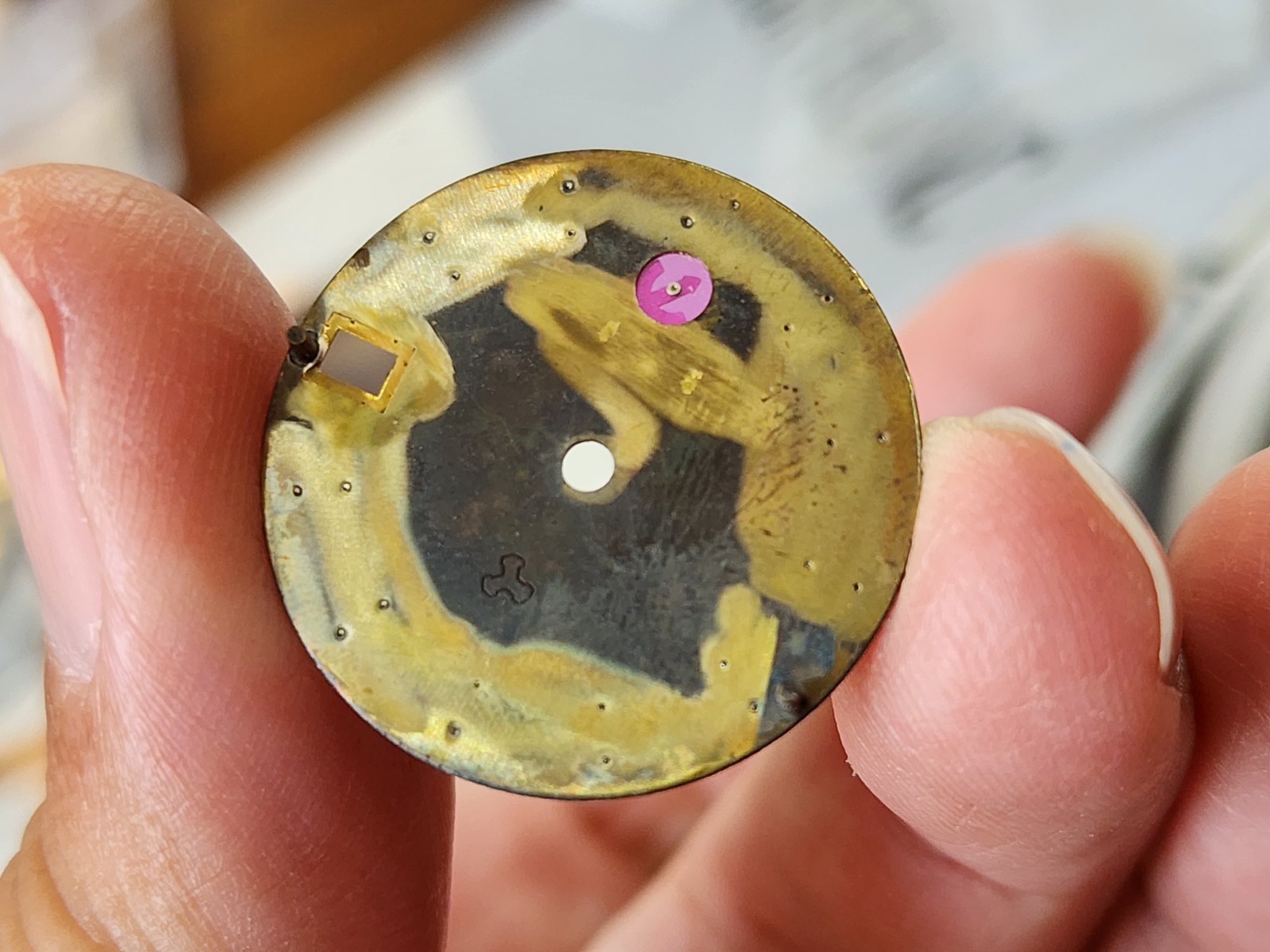 Used Original Dial for Vintage Rado Captain Cook Automatic Gent Mark ii 2 11773