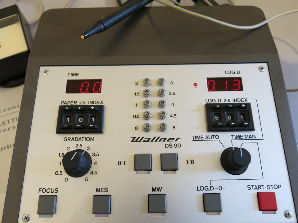 Wallner Fem Kunze DS 90 esposimetro timer guaritore densitometro - Immagine 2 di 4