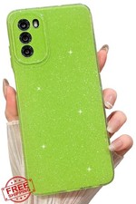 Funda MINSCOSE Moto G 5G 2022 Verde Neón Brillo Brillante Chica