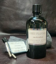 *NOS* Geoffrey Beene Grey Flannel EDT, Early 2000s, 8 fl oz, W/Bag, FREE SHIP!