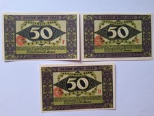 Notgeld Stadt Köln 1922 mały pakiet dobrze zachowany (P2)
