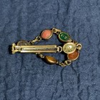 Vintage Egyptian Revival Scarab Watch Band Kestenmade  — photo 4