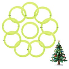 3D Pen Filament 10 Pcs 1.75mm Total Length 82 Feet Transparent Lemon PLA
