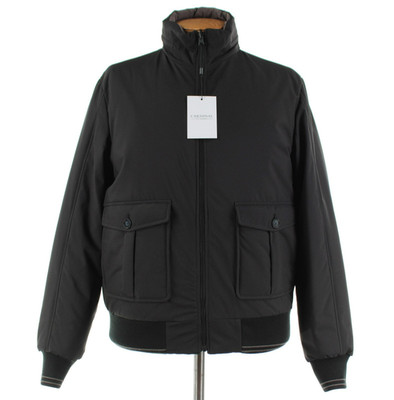 Cardinal of Canada NWT Reversible Hooded Bomber Jacket Size M US In Black/Taupe