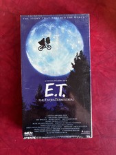 NEW/SEALED E. T. THE EXTRA-TERRESTRIAL VHS Steven Spielberg Green Tab MCA 1988