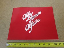 1976 Alfa Romeo Alfetta Sales Brochure 24pg Original Literature 1970s 1976 Alfa Romeo Alfetta Sales Brochure 24pg Original Literature 1970s