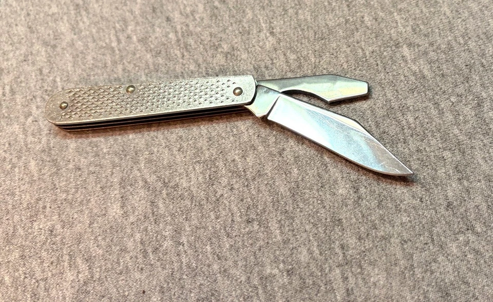 Cuchillo de bolsillo What A Knife Camillus 2 hojas 3 pulgadas Cuchillo What-A de colección Nueva York EE. UU. Foto 3 de 4