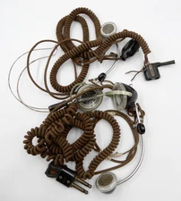 VINTAGE SET OF 2 BELL SYSTEM WESTERN ELECTRIC 15A TELEPHONE HEADSETS
