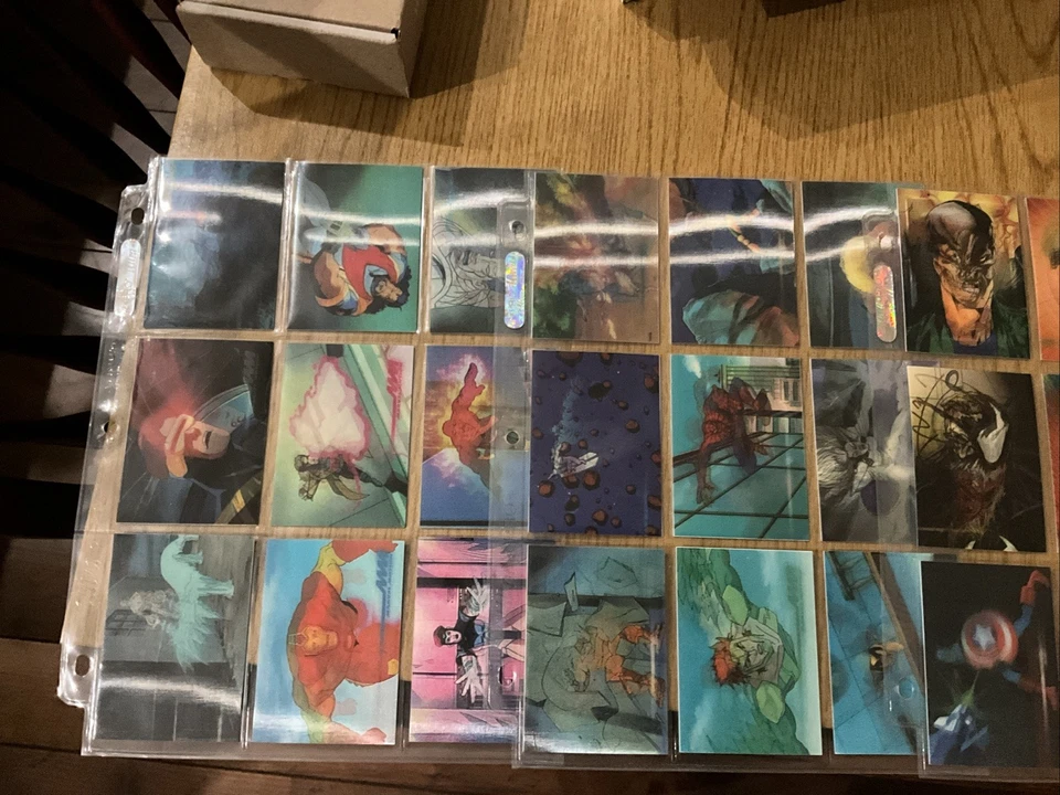 1996 Marvel Motion 3D Lenticular Card Set 30 Cards - Image 3 of 4