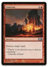 Craterize #126 (NM) Magic 2013 M13 Magic MTG