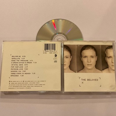 The Beloved - X CD 1996 UK Dance Import EastWest Records Robert FRIPP HIFI