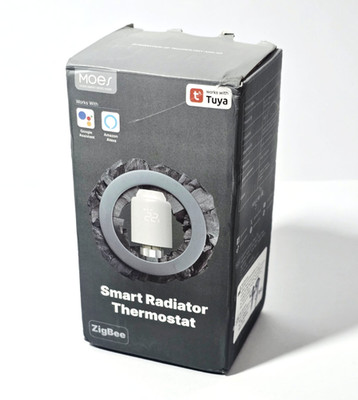 MOES ZigBee 3.0 TRV Thermostat Tuya Heizkörperantrieb Ventil Smart programmierbar
