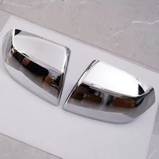 Chrome Side Rear View Mirror Cover Caps 2021-2025 Chevy Tahoe Suburban Yukon