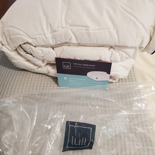 LULL (New) Brand Duck Down White Duvet Cover Insert KING Size Comforter 107x98