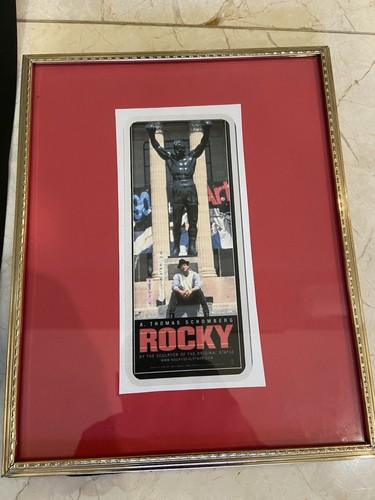 Rocky Balboa Statue by Schomberg Studios 12” Sylvester Stallone Rocky 3 w/poster - Picture 15 of 18