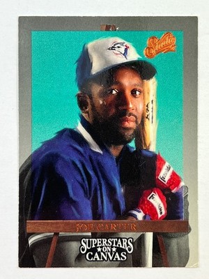 1993 Studio Superstars On Canvas Joe Carter #5 - 10 Toronto Blue Jays    BLG