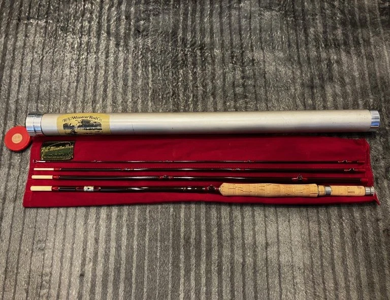 R.L.Winston fiber glass trout rod 7'6″ #5 4p 2 3/4oz Fly Fishing Rod