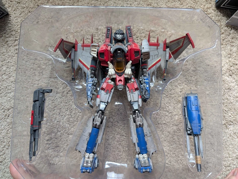 TF Starscream 3rd Party Masterpiece Cyber Factory CF-01 Star Storm StarScream Foto 2 de 4