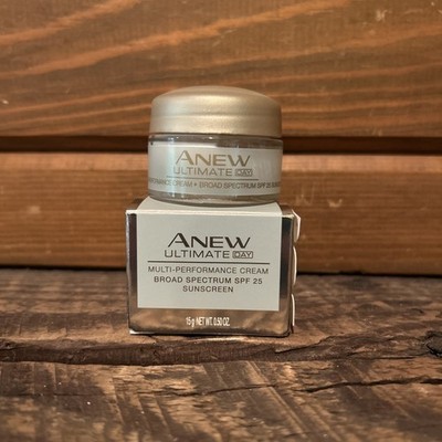 Avon Anew Ultimate Multi-Performance Day Cream SPF 25  .50oz New (SM4)
