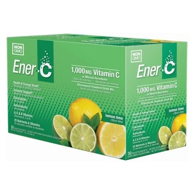 Ener-C 1,000 mg Lemon Lime 30 Packets By Ener-C