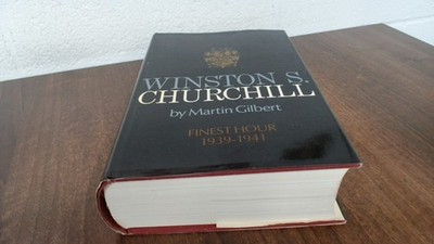 			Winston S. Churchill. Vol. 6 Finest hour, 1939-1941, Gilbert, Mar		
