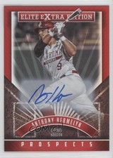 2015 Panini Elite Extra Edition Prospects Auto Anthony Hermelyn #110 Auto 0f6