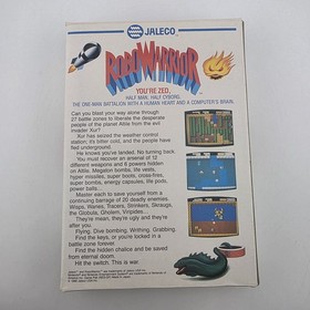 Robo Warrior - Box Only - Nintendo Nes - Protector - Authentic (No Game)