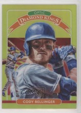 2020 Donruss Optic Diamond Kings Retail Lime Green Prizm Cody Bellinger #3 ut4