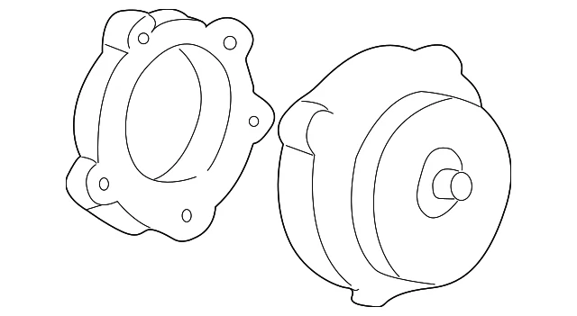 Bomba de agua original del motor GM con junta 89017269 Foto 4 de 4