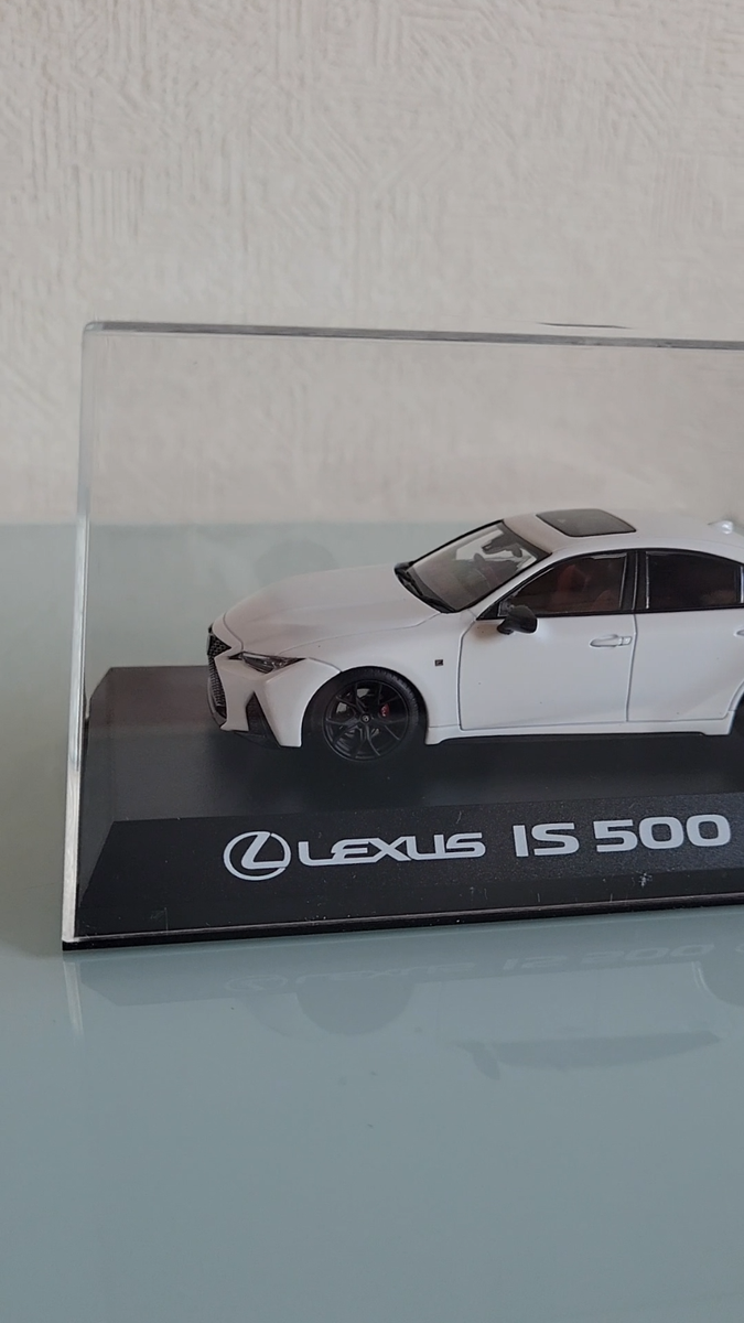 京商 1/43 レクサス IS 500 F SPORT Performance Kyosho 1/43 Lexus IS500 F SPORT Performance Climax Edition White