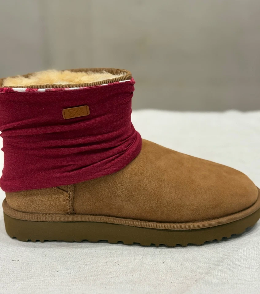 Mirabella Slouchy, Fundas para Botas, Talla Única, Rojo, Accesorio Multiuso Foto 4 de 4