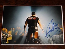 ALBERTO DEL RIO "EL PATRON" WWE SIGNED 12X18 PHOTO!!!