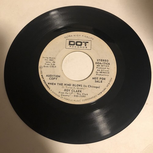 Roy Clark 45 Vinyl Record Lawrence Welk Hee Haw Counter Revolution Polka