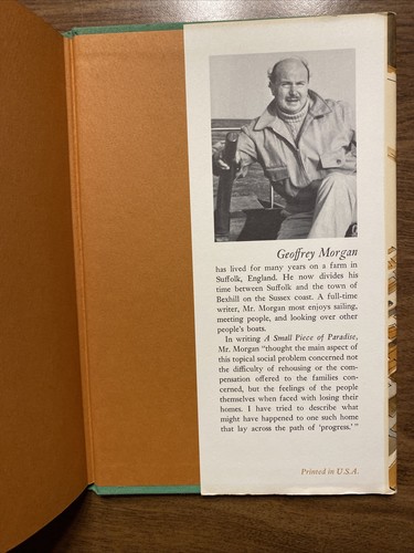 A Small Piece of Paradise by Geoffrey Morgan 1967 Book C14 - Picture 4 of 12