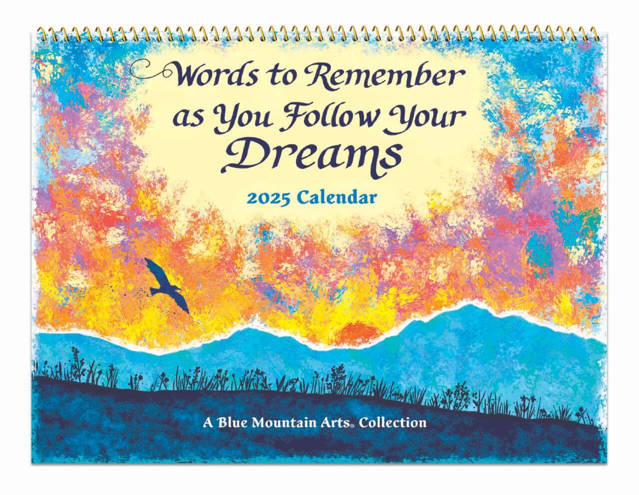 Blue Mountain Arts 2025 Hanging Wall Calendar Words to Remember as You Follow...