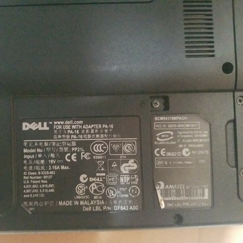 DELL INSPIRON B130, Celeron M 06D8, 512 MB RAM UNTESTED - Afbeelding 8 van 8