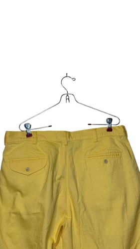 Polo Golf Ralph Lauren Herren Shorts Vintage Chino Plated Preppy Baumwolle Gelb 36 - Bild 9 von 9
