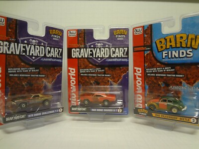 Auto World SC345 Barn Finds ThunderJet R26 Slot Car Set of 6 19S