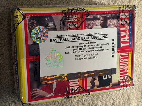 1985 TOPPS FOOTBALL WAX 36 PACK BOX BBCE DAN MARINO Lowest Price on eBay INVEST! - Picture 2 of 6