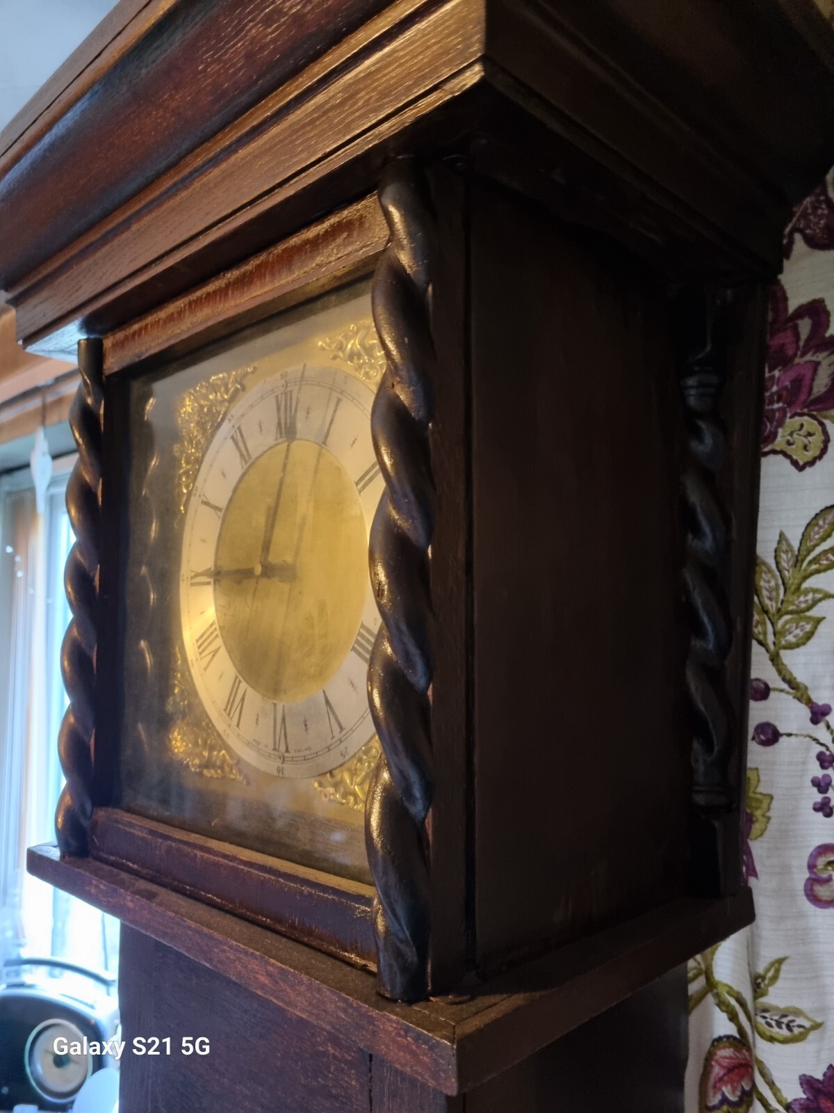 Vintage Grandfather Clock. Quartz Movement. eBay