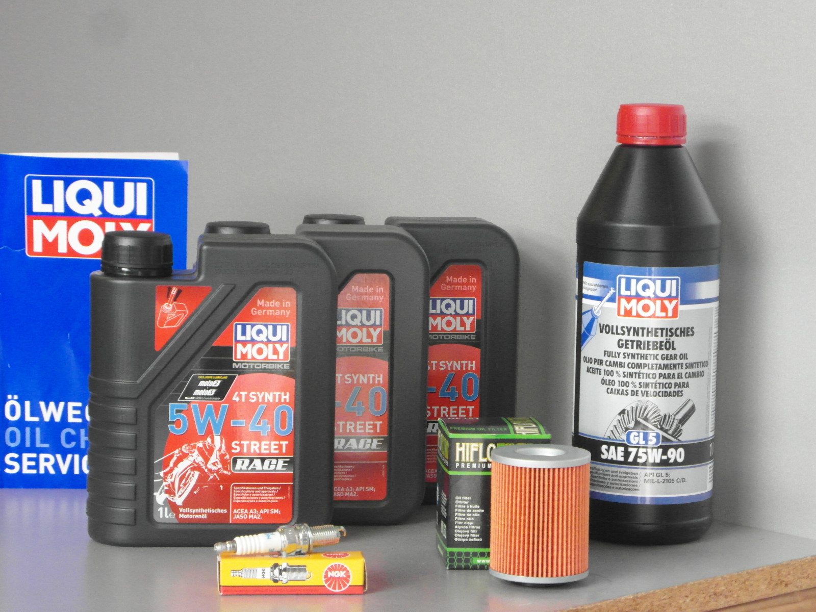 Maintenance Set Can Am Outlander 450 Inspection Oil Filter Spark Plug Service