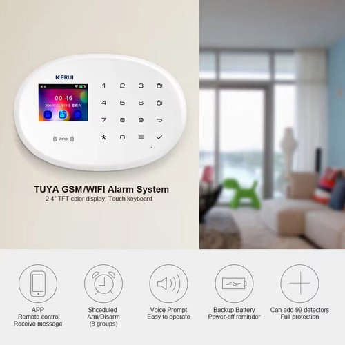 Alarm System Smart Home Security WIFI 2G GSM APP Remote Control Burglar Alarm US - Picture 2 of 31