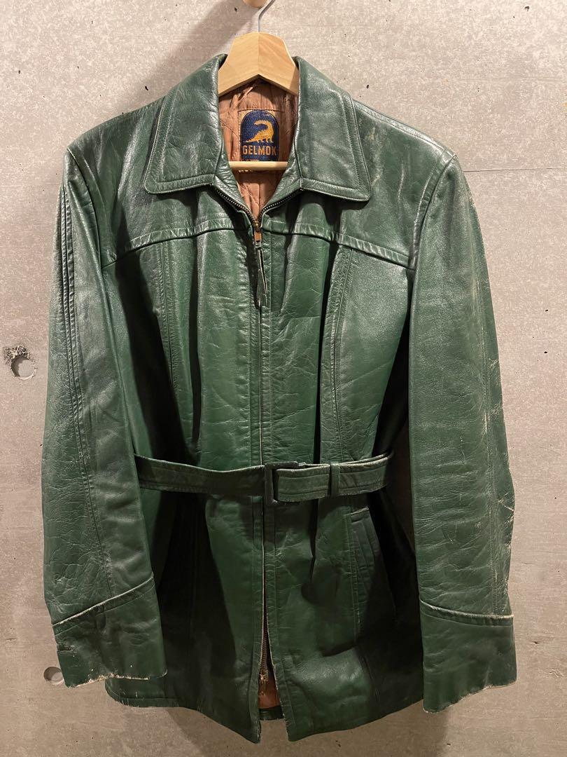 GELMOK 30s-40s Green Motorcycle Jacket size M | eBay GELMOK 30s-40s Green Motorcycle Jacket size M | eBay